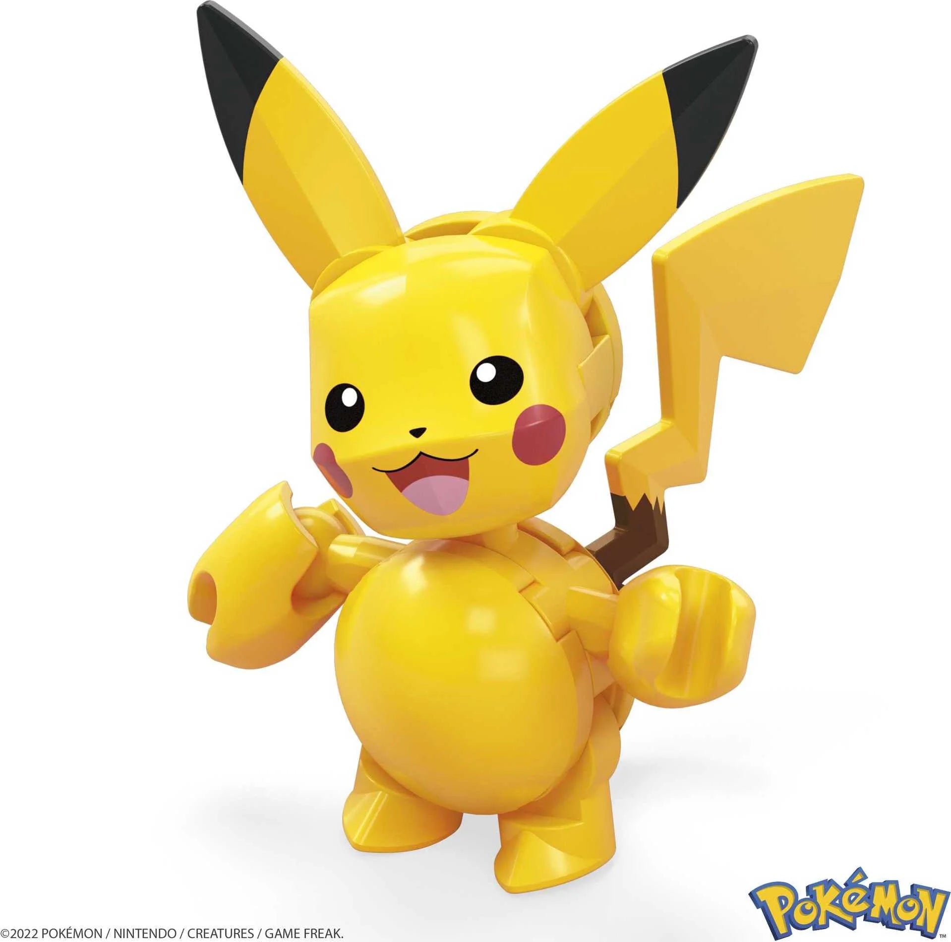 Pokemon Building Toy Kit Pikachu'S Beach Splash (79 Pieces) for Kids